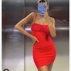 Princess Polly - Red Penney Dress